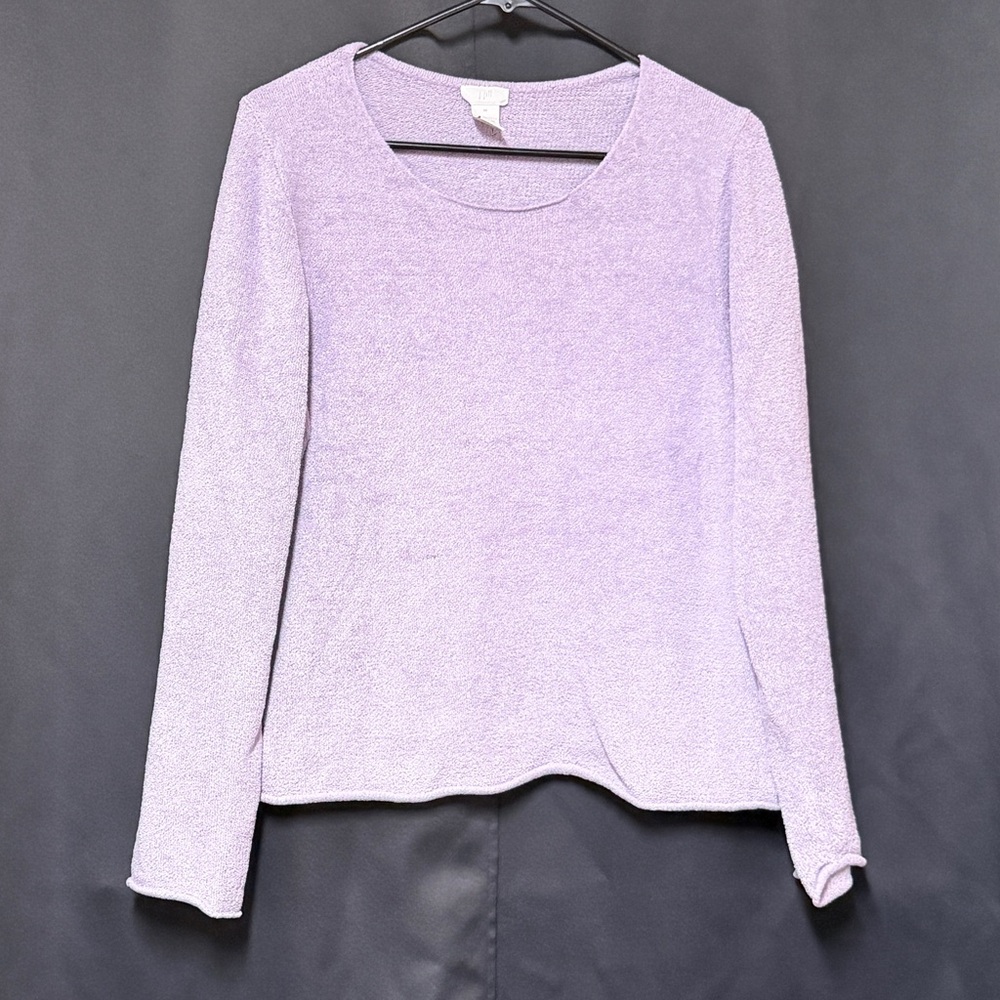 J. Jill Soft Purple Long Sleeve Top size: Medium